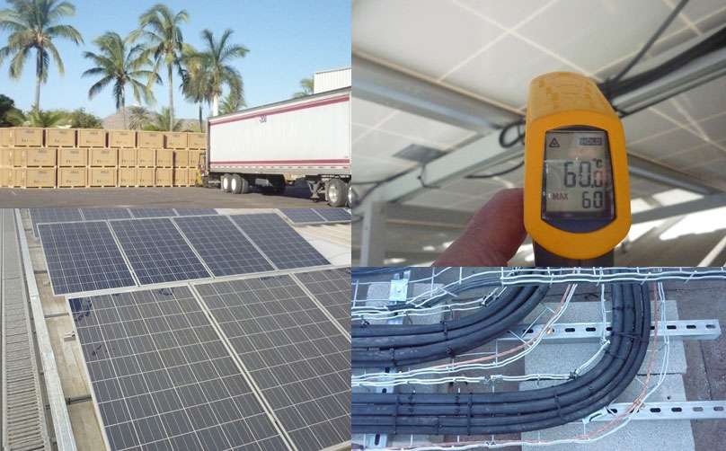 Instalación 3.500 kWp varios Malls en México, Los Cabos
