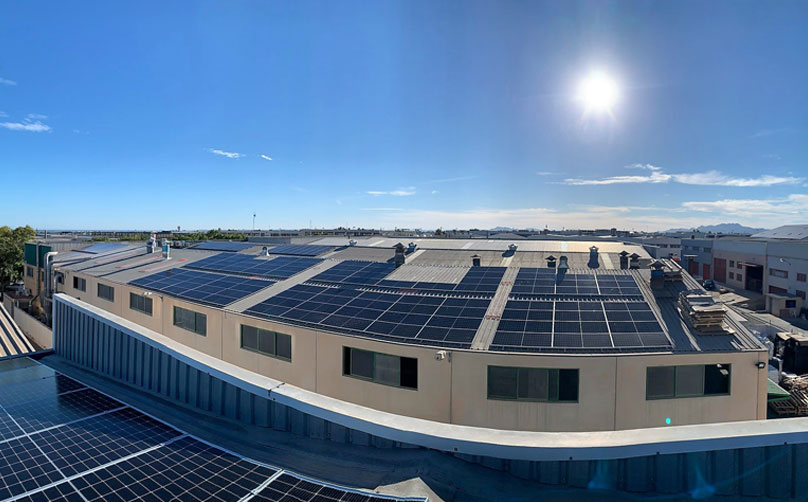 Instalación de Autoconsumo Industrial 200 kWp