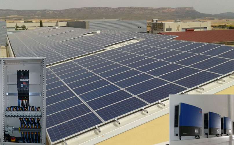 Instalación Venta a Red sobre cubierta R.D. 1578/2008, 100 kW